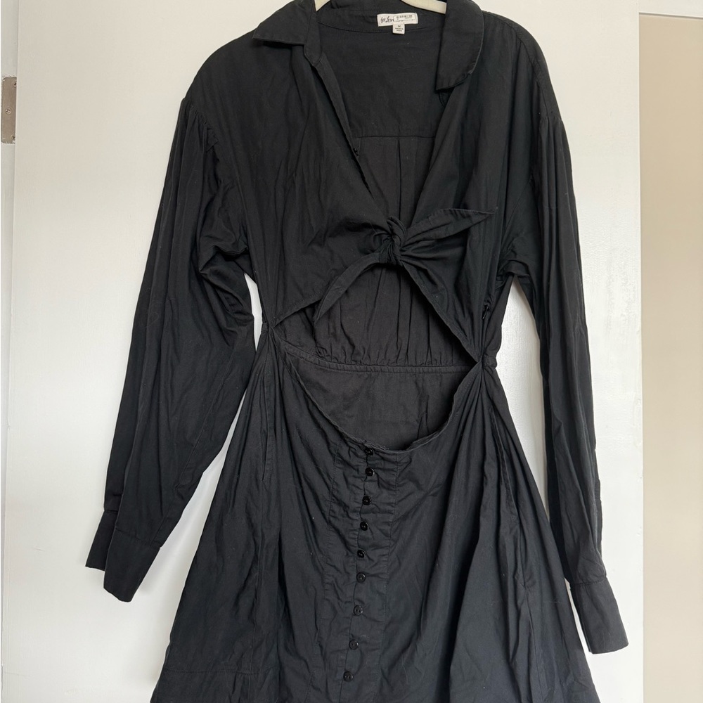 For love and lemons v-neck mini dress